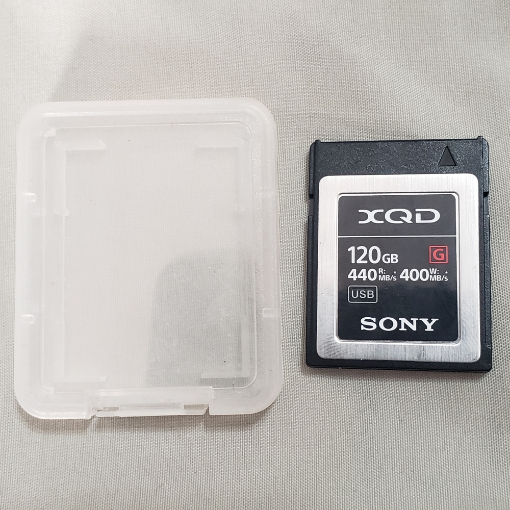 Sony 120GB G Series XQD Memory Card